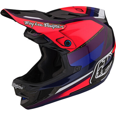 TROY LEE DESIGNS D4 CARBON MTB Helmet Pink/Purple 2023 0